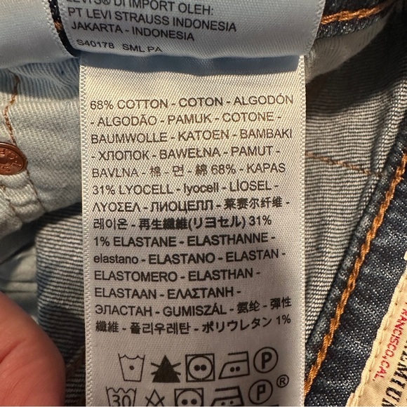 Levi's Premium Vintage 512 "Big E" reissued jeans, size 34/30, denim - Picture 16 of 16